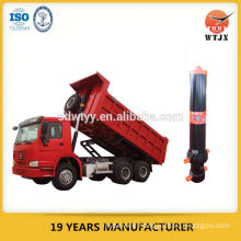 front type single action telescopic cylinder for dump truck